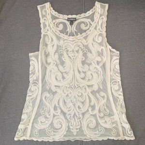 Lace top- Express size XS
